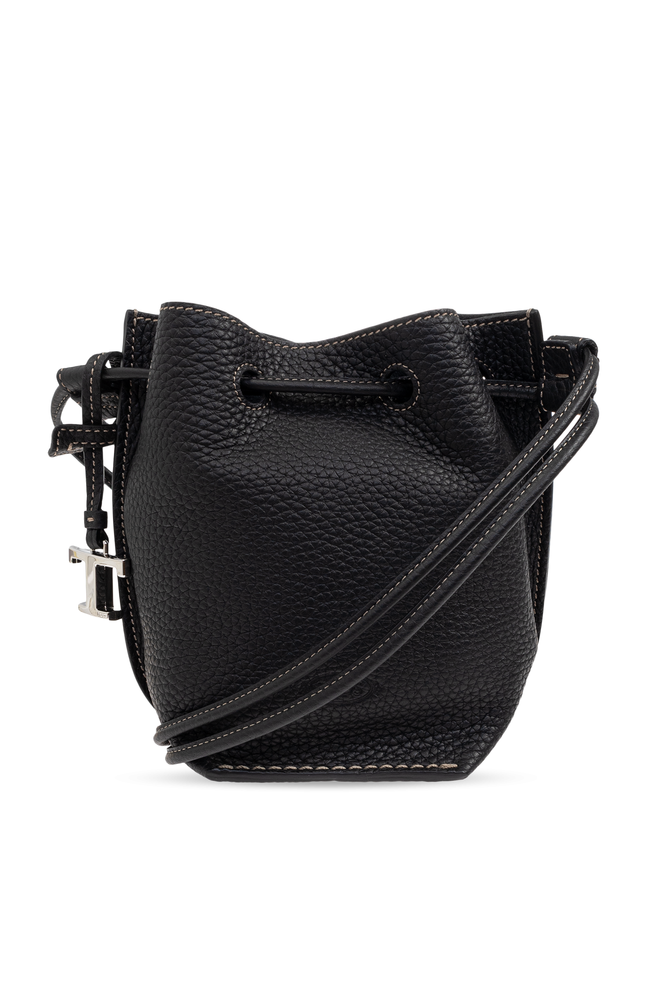 ショルダーバッグ・ポシェット Tod'S Shoulder Bags Black TOD'S トッズ ショルダーバッグ T TIMELESS Tタイムレス Micro